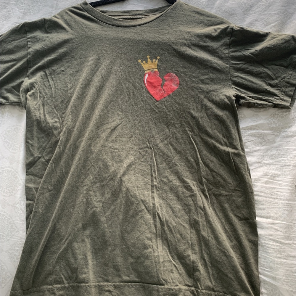 King of Fresh Green tee; Large